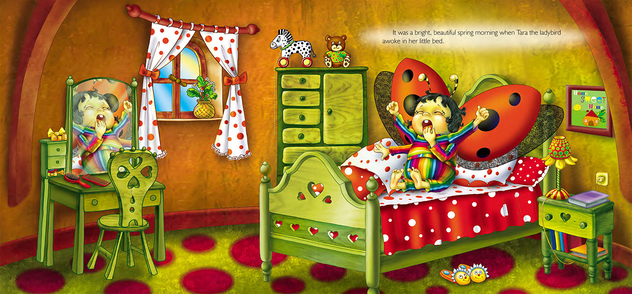 Tara, the Ladybird that lived in a pumpkin