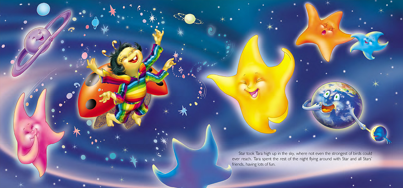 Tara, the Ladybird that lived in a pumpkin