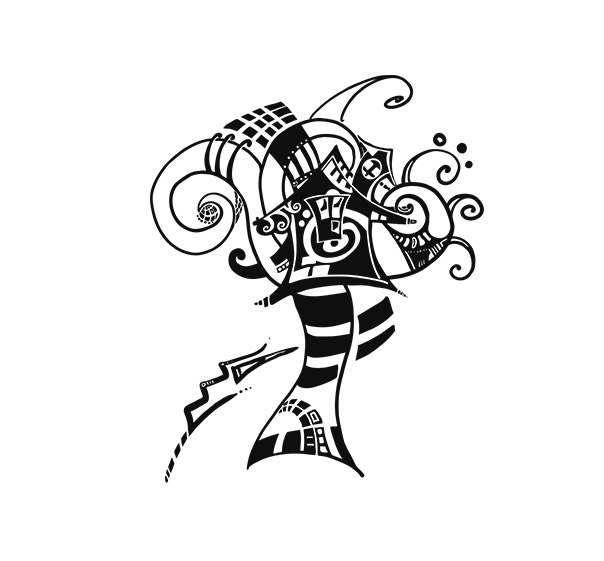 Forest House drawing